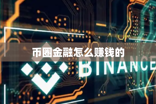 币圈金融怎么赚钱的