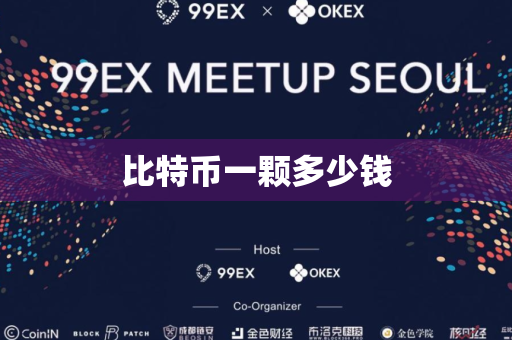 比特币一颗多少钱