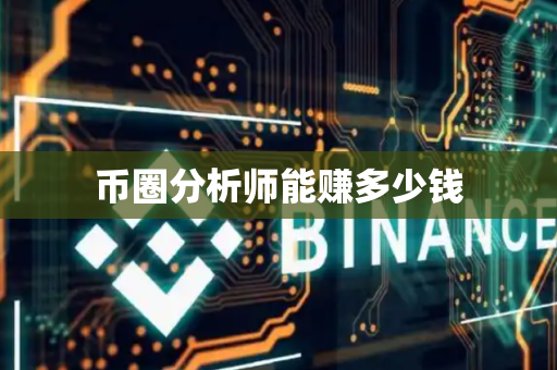 币圈分析师能赚多少钱