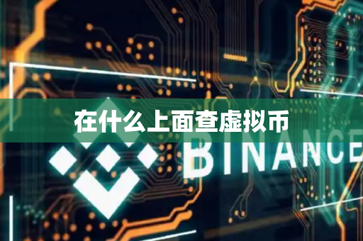 在什么上面查虚拟币