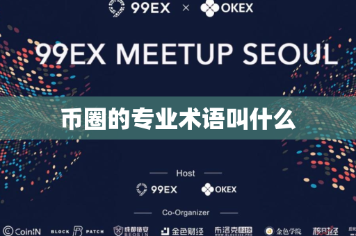 币圈的专业术语叫什么