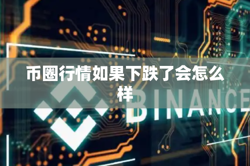 币圈行情如果下跌了会怎么样