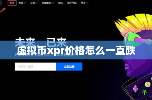虚拟币xpr价格怎么一直跌