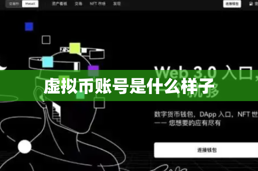 虚拟币账号是什么样子