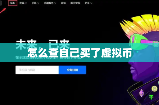 怎么查自己买了虚拟币