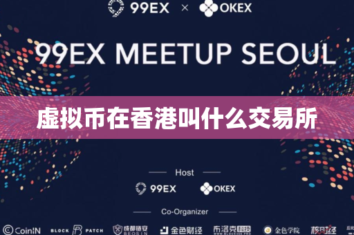 虚拟币在香港叫什么交易所