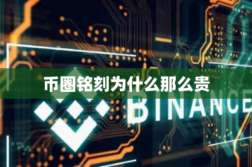 币圈铭刻为什么那么贵
