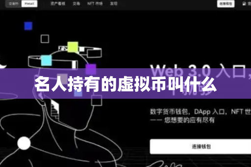 名人持有的虚拟币叫什么